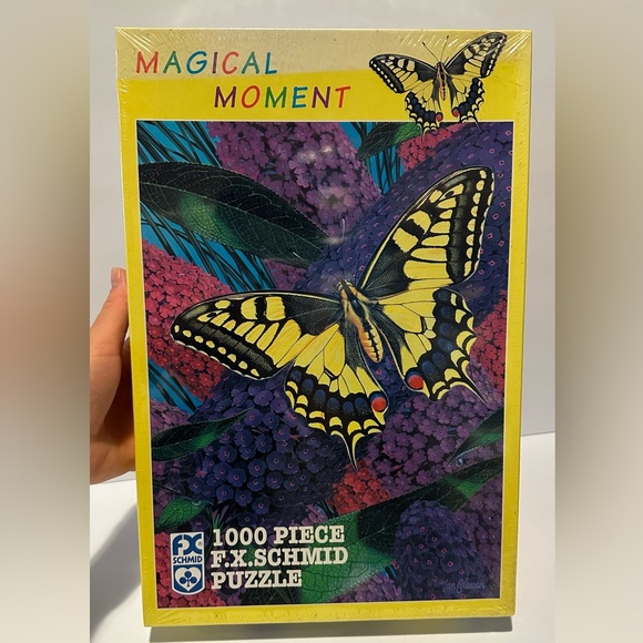 Vintage Magical Moment 1000 Piece F.X.Schmid Puzzle 1997 - Picture 2 of 16